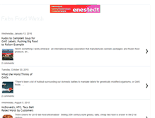 Tablet Screenshot of fakefoodwatch.com